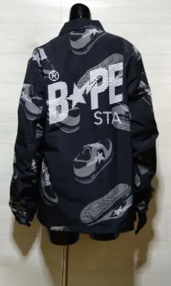 アベイシングエイプ ジッパー付きブルゾン ジャケット ジャンパー タグ付き!