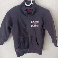 EARTHMAGICアースマジックかわいいジップトレーナー