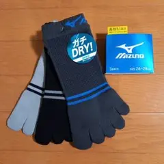 mizuno 5本指メンズソックス　No.108