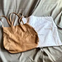 Morphee 3WAY MIDIUM TOTE キャメルM （ロング）モルフェ