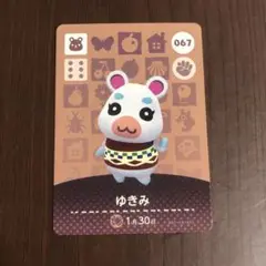 ★11 アミーボカード　amiibo ゆきみ