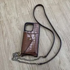 【BANDOLIER】クロコダイル風 iPhone15 Pro Maxケース