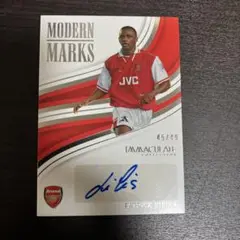Panini Patrick Vieira サイン入りカード 45/49