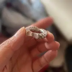 ✨️美品✨️ボッテガヴェネタ メンズ リング 指輪 シルバー