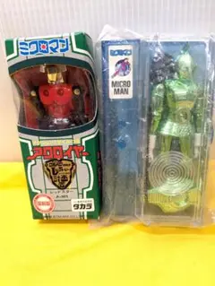 MICRO MAN MC9 ミクロナイト 復刻版ミクロマン ミクロナイト MC9（ゴールド） 展示中 in
