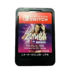 ZUMBA de 脂肪燃焼! Nintendo Switchソフトのみ