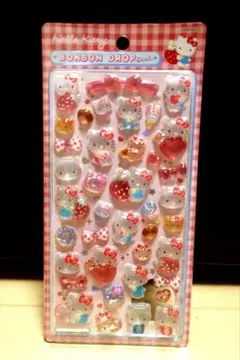 ♡新品♡サンリオキティ　ボンボンドロップシール