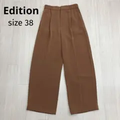 ☆ Edition エディション ジョーゼット イージー スラックス 36