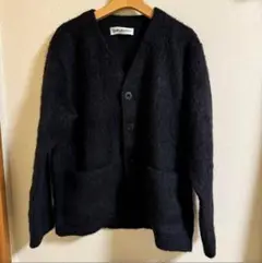 OUR LEGACY CARDIGAN BLACK MOHAIR 44