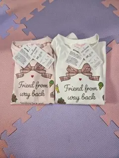★★新品タグ付き★りぼんTシャツ★二枚セット★★