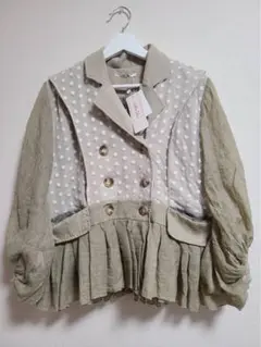 【新品】ちかみちトレンチ　グリーン