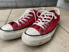 ALL STAR US OX コンバース 24.5 cm スニーカー レッド