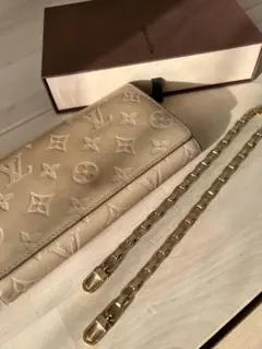 Louis Vuitton★ヴェルニ チェーンウォレット長財布