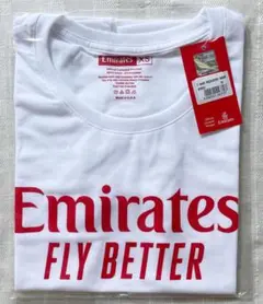 新品 エミレーツ航空 公式 Tシャツ XSサイズ Emirates オフィシャル