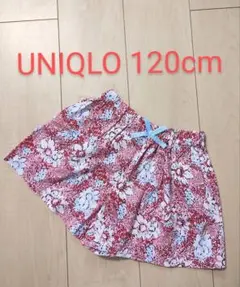 UNIQLO 花柄キュロット 120cm