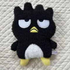 サンリオキャラクターズふわもこワッペンぬいぐるみ バッドばつ丸