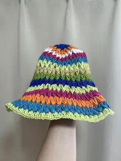 新品！GHANDA カラフル バケットハット ONE SIZE