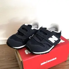 New Balance ニューバランス373 ネイビー ベビーシューズ　13cm