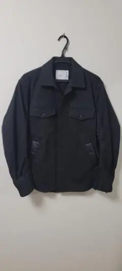 サカイ sacai ドッキングシャツ ブルゾン MA-1