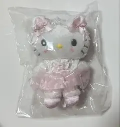 白猫バレリーナ ハローキティ マスコットキーホルダー