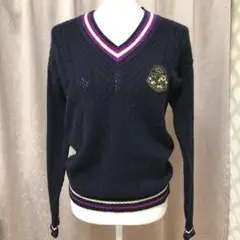 CHANEL カシミヤ・レディースVネックセーター