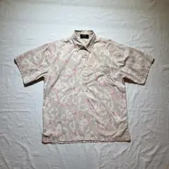 Y2K BEAR USA ベアー　アロハ　半袖　シャツ L