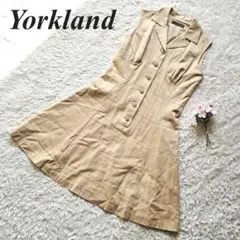 【匿名配送】Yorkland ヨークランド ノースリーブ ワンピース 9AR