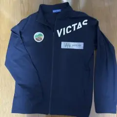 新品　ヴィクタス　ロゴいり　VICTAS ネイビー　ジャージ　ジャケット　M