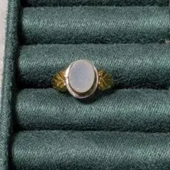ビジュマム　リング　Connect mini ring　ホワイトドゥルージー