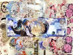 平袋付き♡海外マステ切り売り15本 蛇腹マステケースセット♡