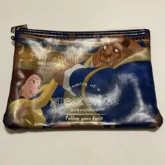 ディズニー　美女と野獣　ポーチ
