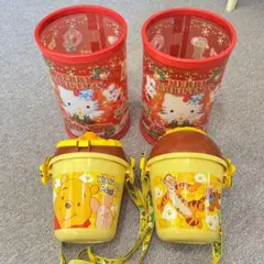 くまのプーさん　特大踏み式ごみ箱、小物入れ　【追加あり】 くまのプーさん 特大踏み式ごみ箱、小物入れ キャラクターグッズ