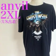 anvil ゴースト・インサイド2023年北米ツアー記念Tシャツ　US古着