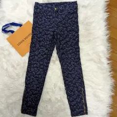 極美品✨ルイヴィトン レオパード パンツ スキーニー ヒョウ柄