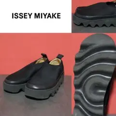 ISSEY MIYAKE × un コラボ革靴・size 37 【未使用新品】 Auth Issey miyake UN UNITED NUDE Collaboration Leather Shoes