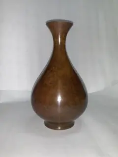 青銅 ブロンズ 花瓶 壺 工芸品 長谷川恵久 山形鋳物 雅山 日展会員 長谷川 恵久 作 青銅(ブロンズ)の花瓶 - メルカリ