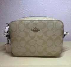 COACHショルダーバッグ ベージュ
