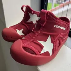 【14㎝】CONVERSE コンバース キッズ ベビー サンダル 赤 レッド