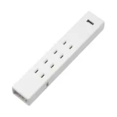 無印良品 MUJI ジョイントタップ・ロック付 コンセント4個口