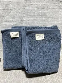 タオル研究所　スモーキーブルー　ボリュームリッチ003 2枚セット