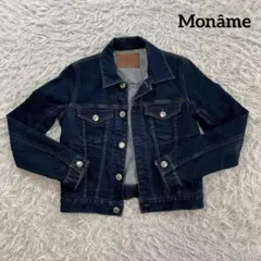 §☆美品☆§ BEAMS Monâme ブレード付きデニムジャケット sizeS ☆美品☆§ BEAMS Monâme ブレード付きデニムジャケット sizeS