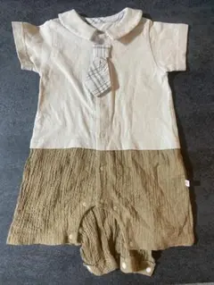 mocmof おめかしネクタイロンパース