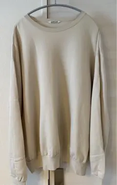 AURALEE ELASTIC HIGH GAUGE SWEAT P/O 3