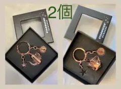 「2点セット」海外限定 レア スターバックス キーホルダーrewardsリワード