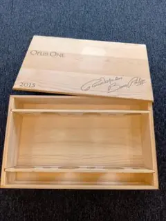 【OPUS ONE2015】ワイン木箱（空箱）6本用