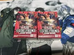 ワンピースカード 赤シャンクス スタートデッキ 未開封 2つ デッキパーツ付き