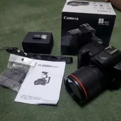 【美品】CAMERA D5 4K デジタルカメラ メルカリ出品用など格安カメラ 美品】CAMERA D5 4K デジタルカメラ メルカリ出品用など格安