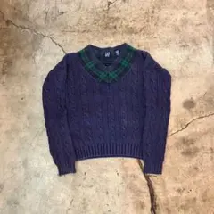 Old GAP オールドギャップ コットンニット セーター 90s