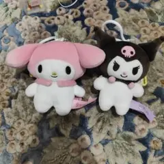 もっちぃもっちぃ　ぬいぐるみマスコット　クロミ　マイメロディ