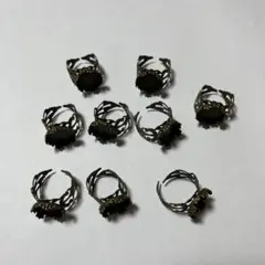 リング　ハンドメイド　指輪　アンティーク　9個セット